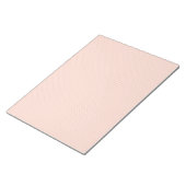 暖色ピンクドットグリッドメモ帳 ノートパッド (アングル)