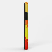 暖色山形ストライプ色2 Case-Mate iPhoneケース (裏面/右)