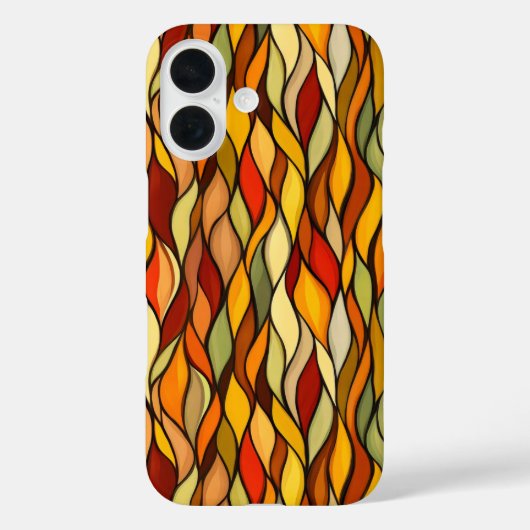 暖色抽象芸術秋 Case-Mate iPhoneケース (裏面)