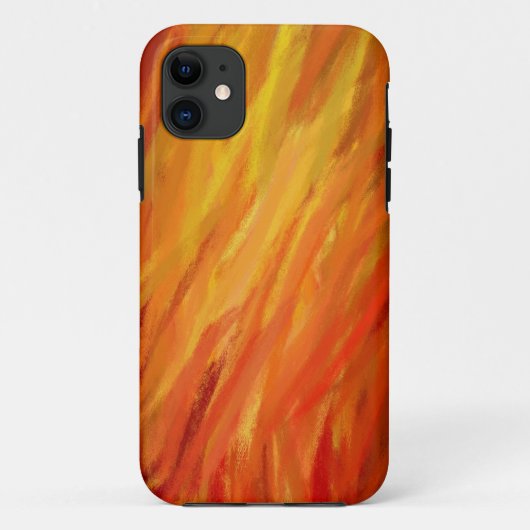 暖色抽象芸術絵画アート6 Case-Mate iPhoneケース (裏面)