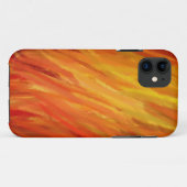 暖色抽象芸術絵画アート6 Case-Mate iPhoneケース (裏面(横))