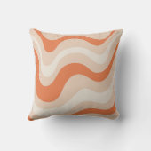 暖色系秋レトロカボチャ文字 クッション (裏面)