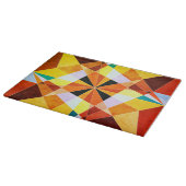 暖色角度クール幾何形状 カッティングボード (角)