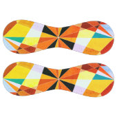 暖色角度クール幾何形状 ソフトボール (パネル)