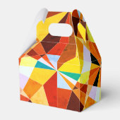 暖色角度クール幾何形状 フェイバーボックス (裏面サイド)