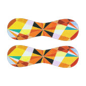 暖色角度クール幾何形状 野球ボール (パネル)