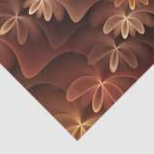 暖色、フラクタルトリップ（幻覚体験）のようなアモダンートパターン 薄葉紙 (詳細)