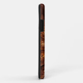 暖色、フラクタルトリップ（幻覚体験）のようなアモダンートパターン Case-Mate iPhoneケース (裏面/右)