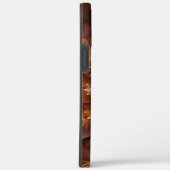 暖色、フラクタルトリップ(幻覚体験)のようなアモダンートパターン Case-Mate iPhoneケース (裏面 / 右)