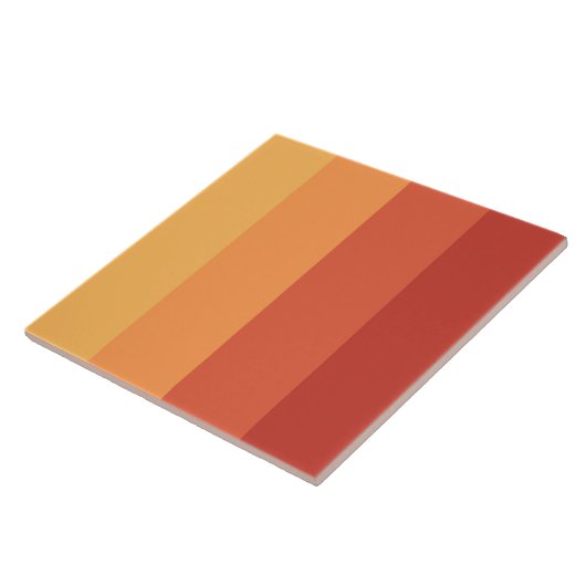 暖色 – レトロシェード タイル (側面)