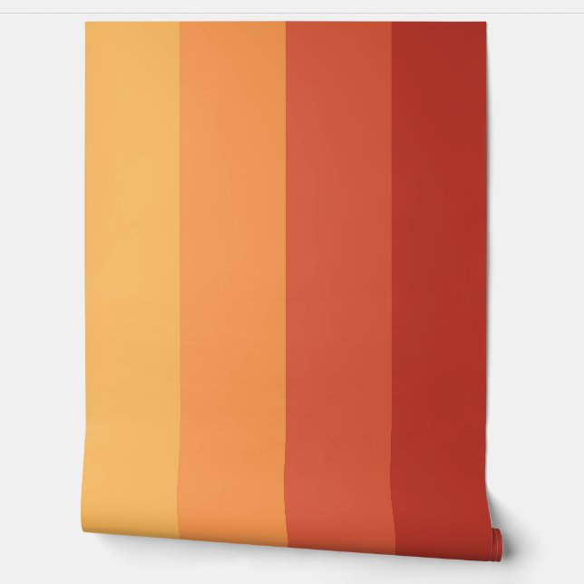 暖色 – レトロシェード 壁紙 (ほどく)