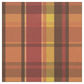 暖色 秋のテーマ 格子縞模様 ファブリック (クローズアップ)