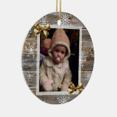 暖魅力的かい休日フォトオーナメント セラミックオーナメント (右)