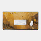 暖黄金の輝き デスクマット (キーボード&マウス)