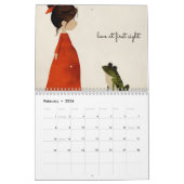 暗いが可愛い カレンダー (2月 2026)