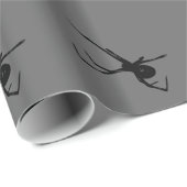 暗いくもの包装紙 ラッピングペーパー (ロールコーナー)