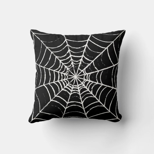 暗いくもの巣 クッション (裏面)