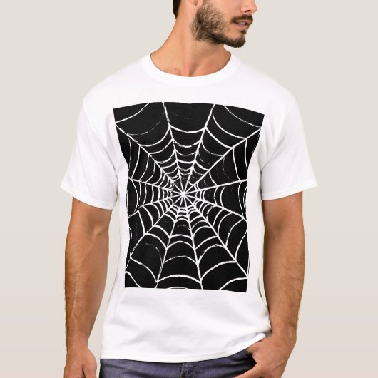 暗いくもの巣 Tシャツ (正面)