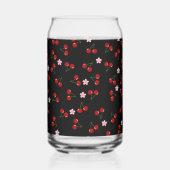 暗いさくらんぼ ガラス缶 (正面)