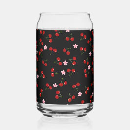 暗いさくらんぼ ガラス缶