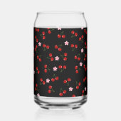 暗いさくらんぼ ガラス缶 (裏面)