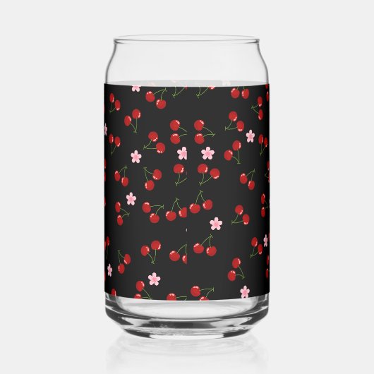 暗いさくらんぼ ガラス缶 (右)