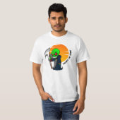 暗いのが怖いTシャツ Tシャツ (正面フル)
