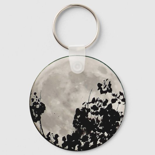 暗いの葉後ろ キーホルダー (正面)