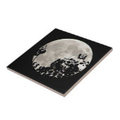 暗いの葉後ろ タイル (側面)