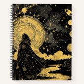 暗いアカデミアをテーマにした ノートブック (正面)