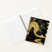 暗いアカデミアをテーマにした ノートブック (内部)