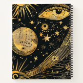 暗いアカデミアをテーマにした ノートブック (裏面)