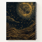 暗いアカデミアをテーマにした ノートブック (裏面)