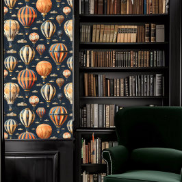 暗いアカデミアホットエアバルーン 壁紙