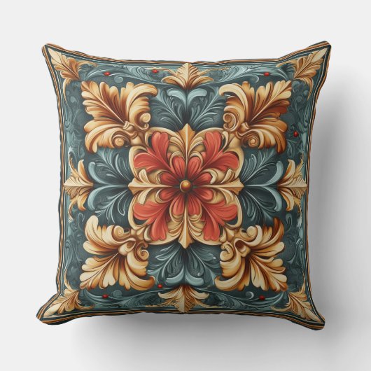 暗いアカデミクリスマス クッション (正面)