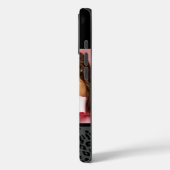 暗いアニマルプリント-カスタム写真&モノグラム Case-Mate iPhoneケース (裏面 / 左)