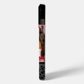 暗いアニマルプリント-カスタム写真&モノグラム Case-Mate iPhoneケース (裏面 / 左)