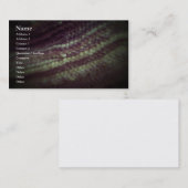 暗いウールの名刺 名刺 (正面/裏面)