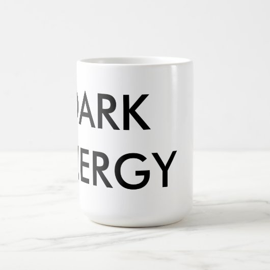 暗いエネルギーマグ、15oz. コーヒーマグカップ (中央)
