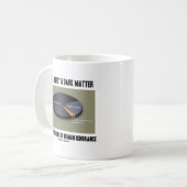 暗いエネルギー及び暗黒物質の表現の無知 コーヒーマグカップ (正面左)