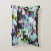 暗いエラーの背景、イラストレーション。黒、青、 アクセントクッション (裏面(縦))