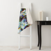 暗いエラーの背景、イラストレーション。黒、青、 シェルパブランケット (インサイチュ)