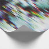 暗いエラーの背景、イラストレーション。黒、青、 ラッピングペーパー (角)