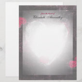 暗いエレガントバラ (正面/裏面)