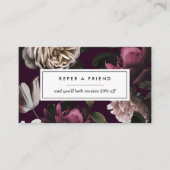 暗いエレガントフローラオンプラム 紹介カード (正面)