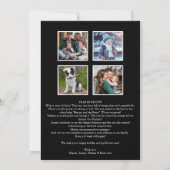 暗いエレガント書道年のレビュー写真 シーズンカード (裏面)