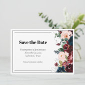 暗いエレガント花模様 (スタンド正面)