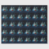 暗いクリスマスの時間 ラッピングペーパー (フラット)