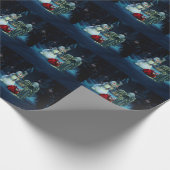 暗いクリスマスの時間 ラッピングペーパー (角)