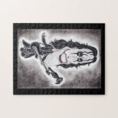 暗いゴシックの伝説映画風刺漫画のスケッチのパズル ジグソーパズル (横)